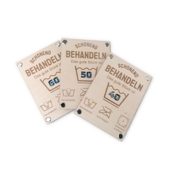 Geschenkkarte - Schonend behandeln