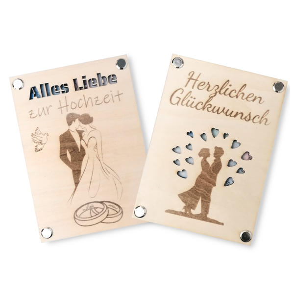Geschenkkarte - Hochzeit