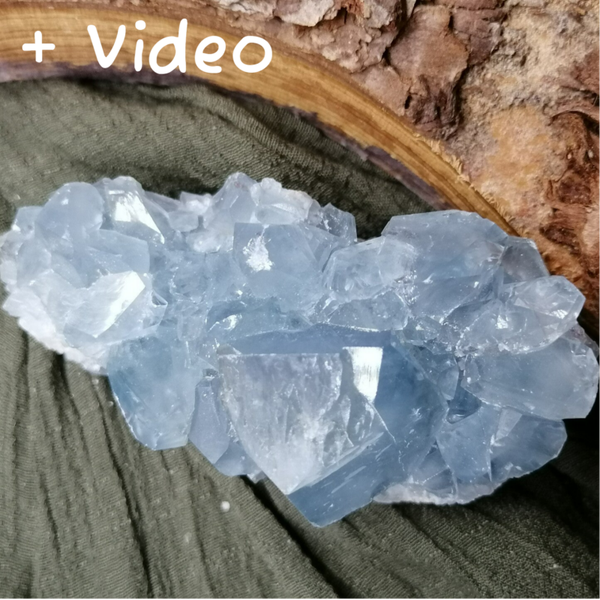 Coelestin Mineralienstufe • Einzelstück