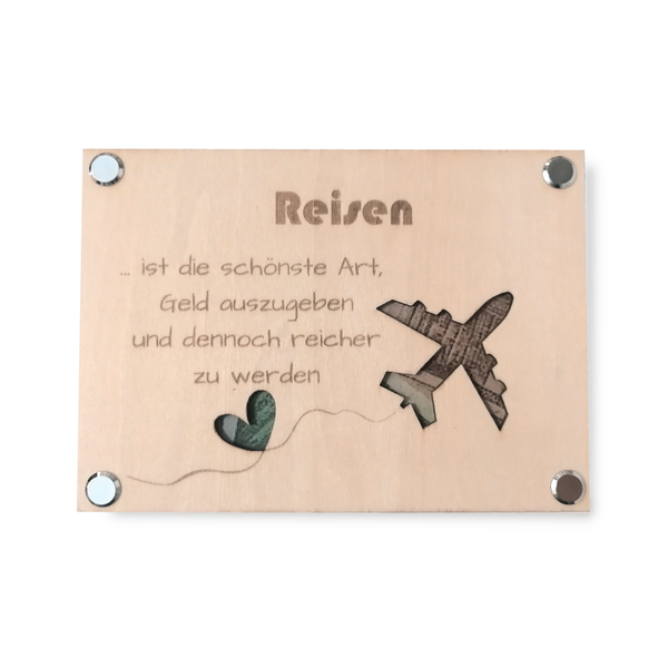 Geschenkkarte - Reisen