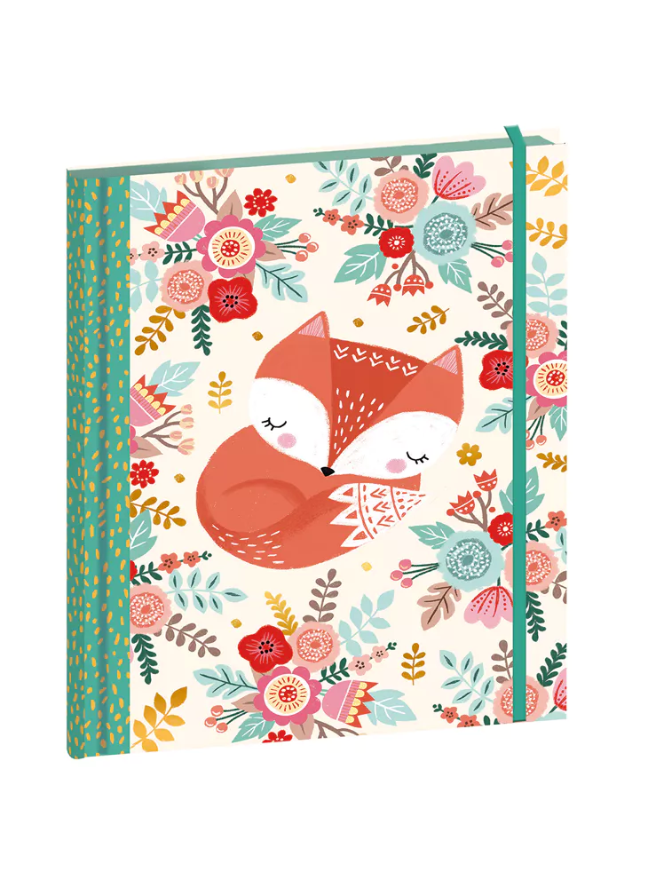 Notieboekje Hachette - Slapend vosje