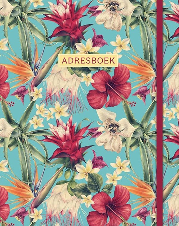 Adresboek (groot) - Exotic