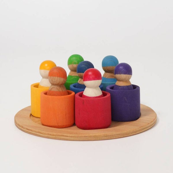 Grimm's | Zeven vriendjes in kopjes