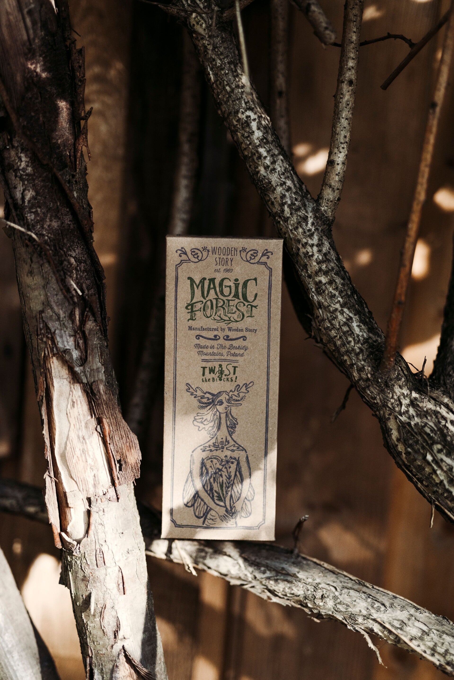 Wooden Story | Draaipuzzel Magic Forest