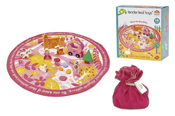 Tender Leaf Toys sprookjes speelset in bewaarzak