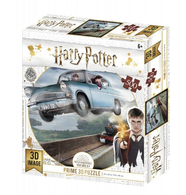 3D Afbeelding Puzzel | Harry Potter - Ford Anglia