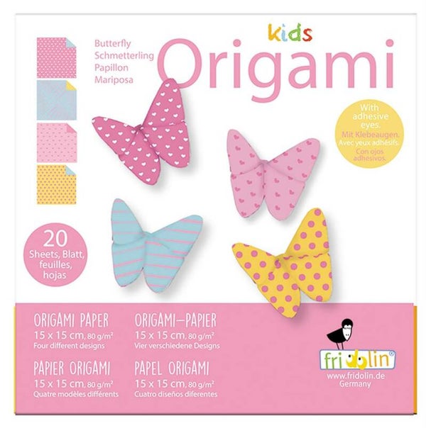Fridolin Kids Origami | Vlinder