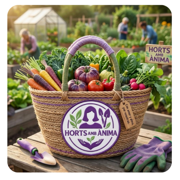 Cesta de frutas y verduras