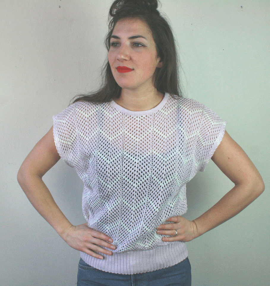 7006 Vintage top - S/M