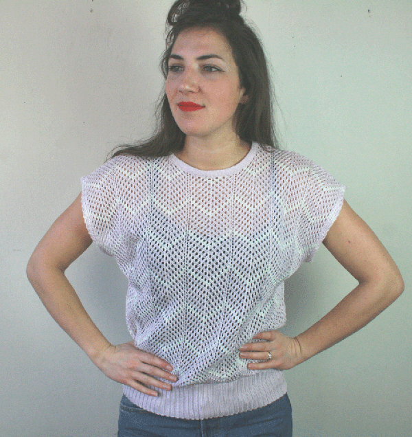 7006 Vintage top - S/M