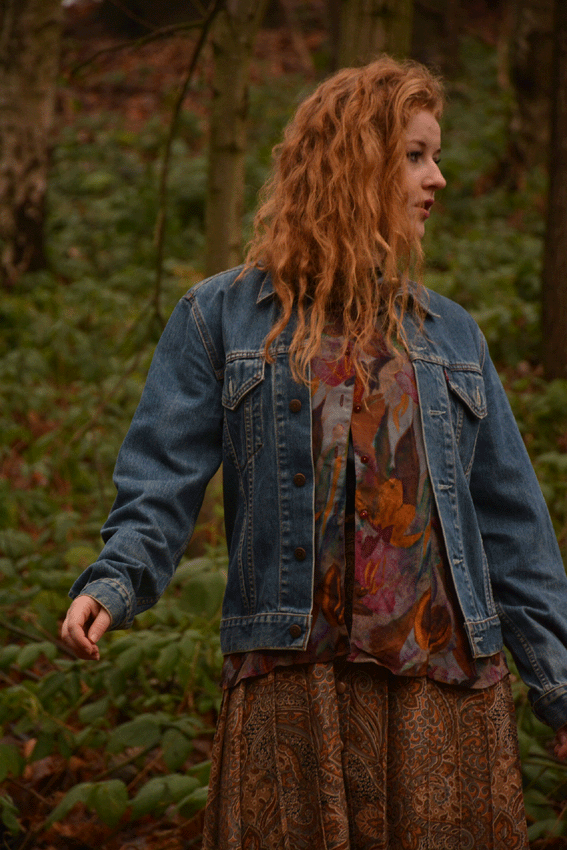 3015 - Vintage spijkerjas Levi's - M/L