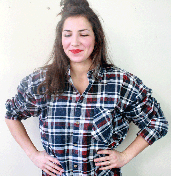1002N Flannel Shirt - Oversized