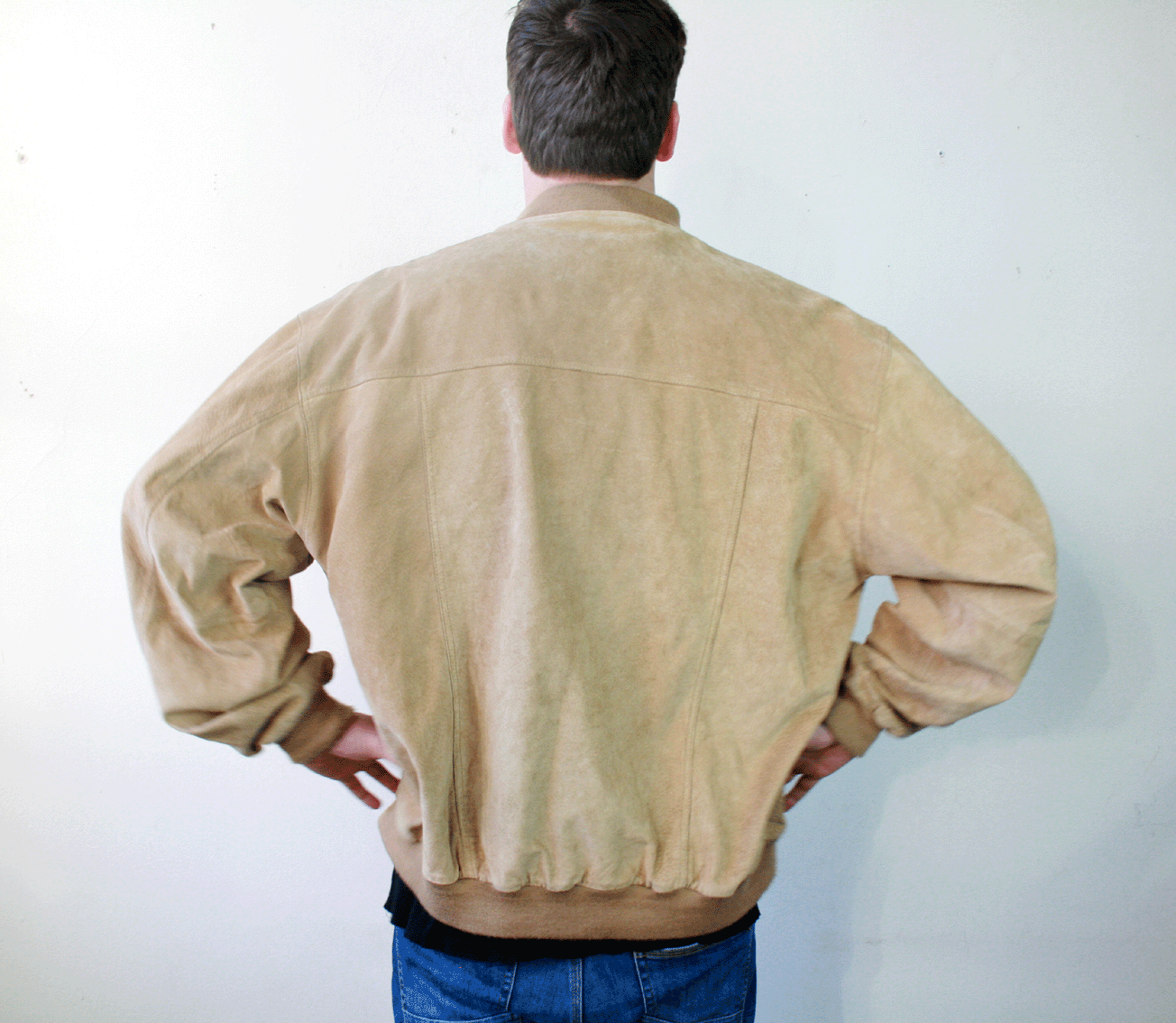 5004 Leren Bomberjack SOLD OUT