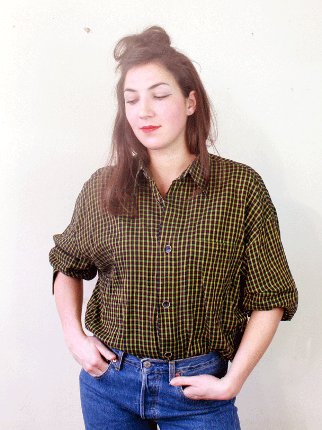 1004N Stripe Blouse - Oversized