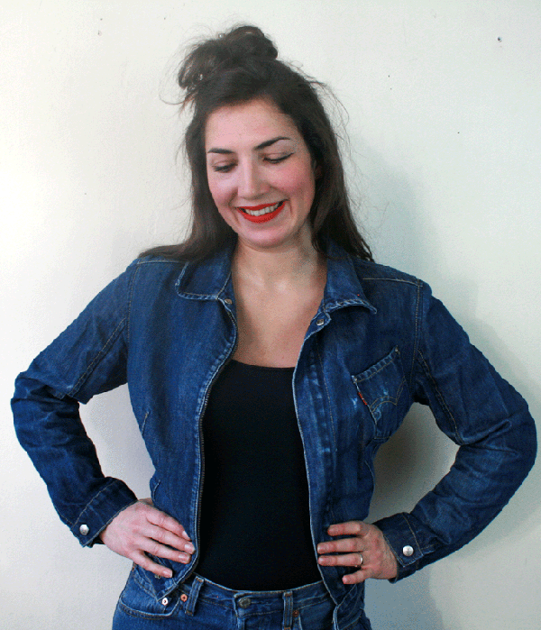 3010 Levi's spijkerjack - XS/S