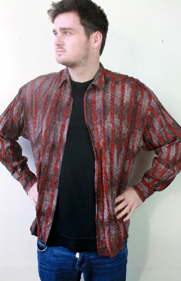 1019 - 90's blouse - L/XL