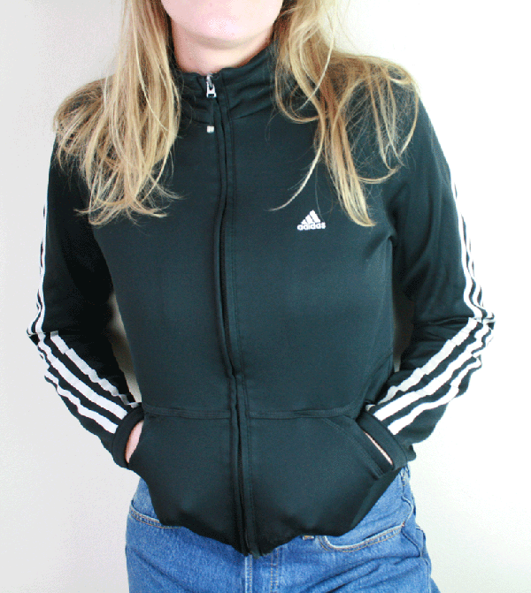 4030 Vintage Adidas Trainingsjack - XS