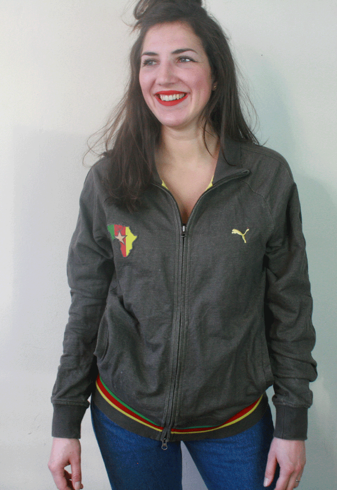 4012 Vintage Puma vest - M