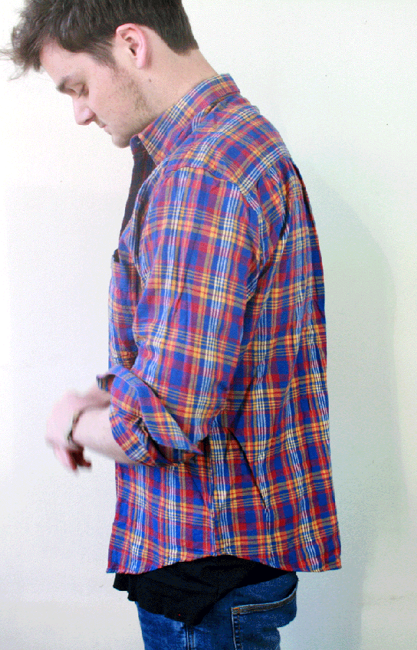 1025 Flannel shirt - L 