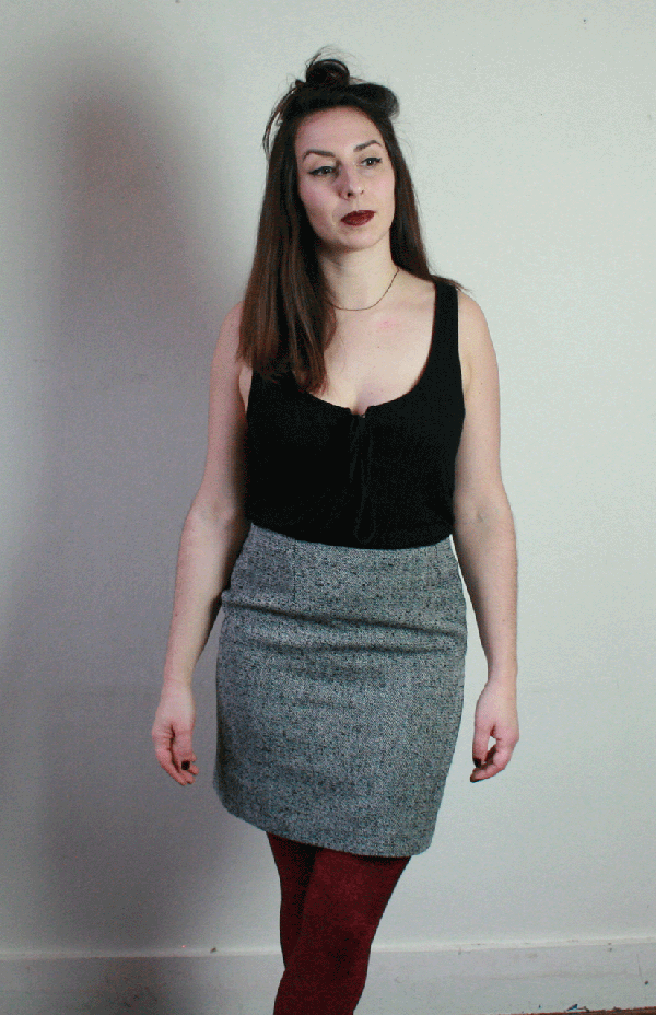 1115 Vintage 60's rok - S