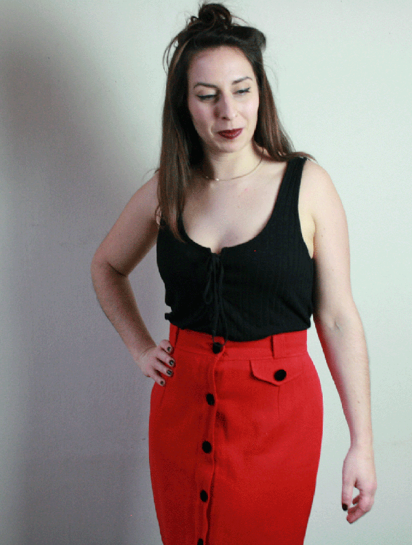 1116 Vintage 60's skirt - S