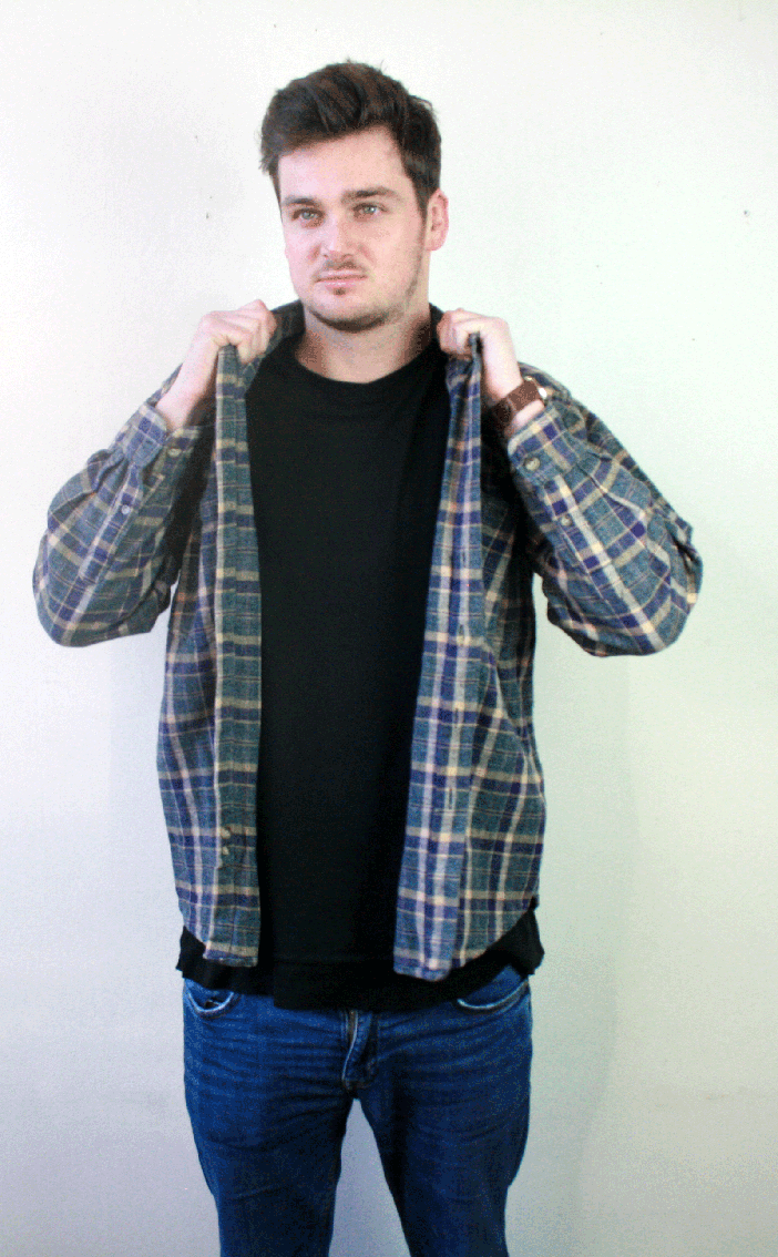 1023 Flannel shirt - L