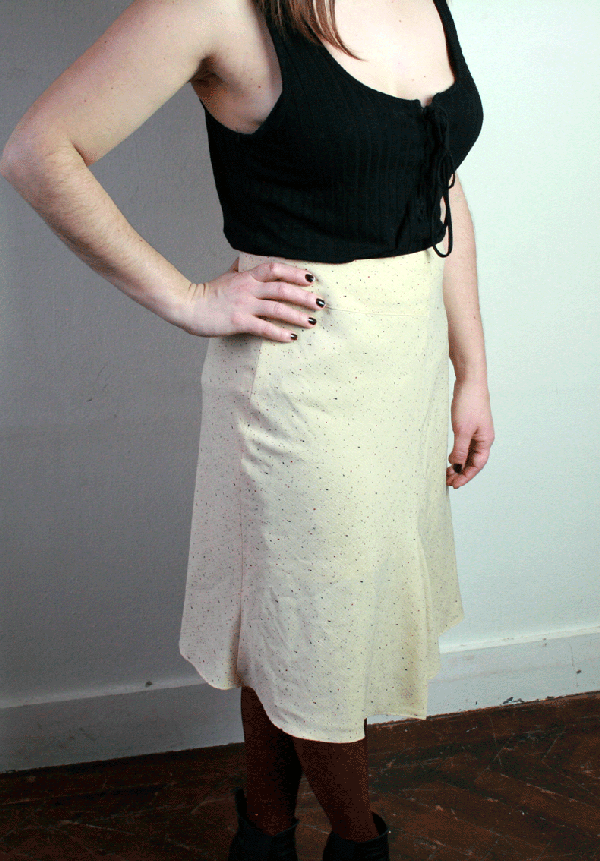 1118 Vintage 70's rok - S