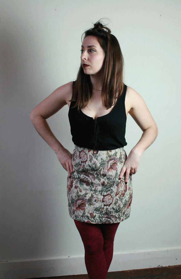 1120 Vintage 70's rok - XS