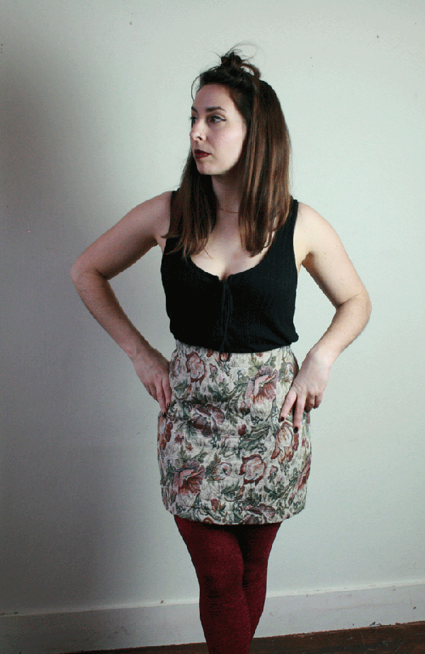 1120 Vintage 70's rok - XS