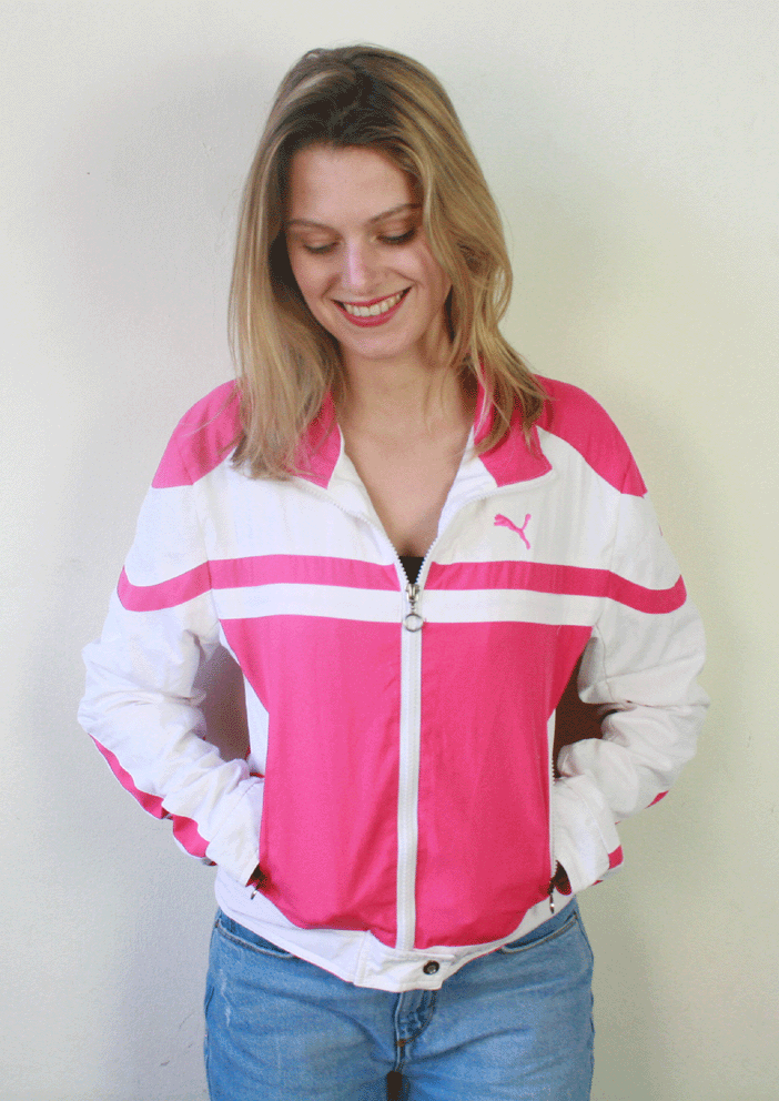 4024 Vintage Puma Jacket - XS/S