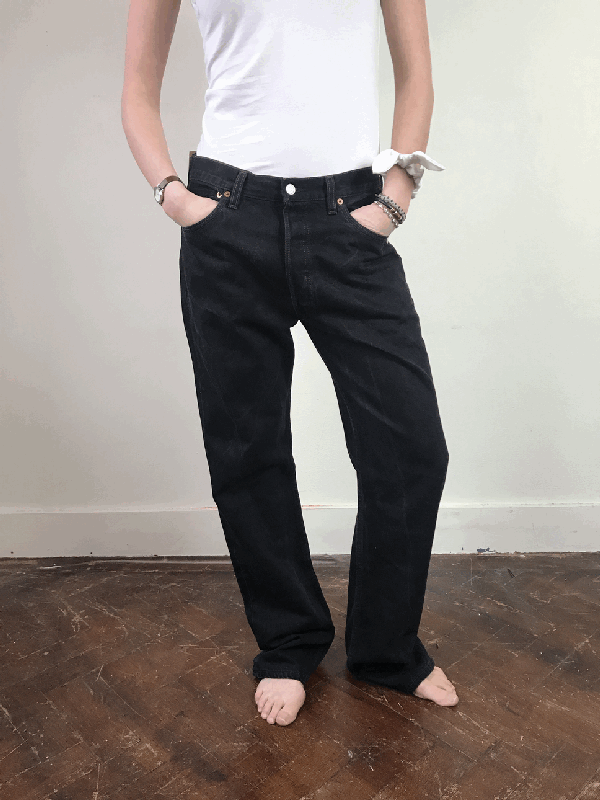 3024 Zwarte Levi's jeans -34/34