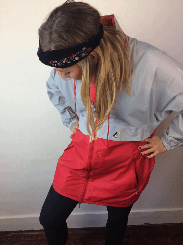 Vintage festival windjacket - Oversized 