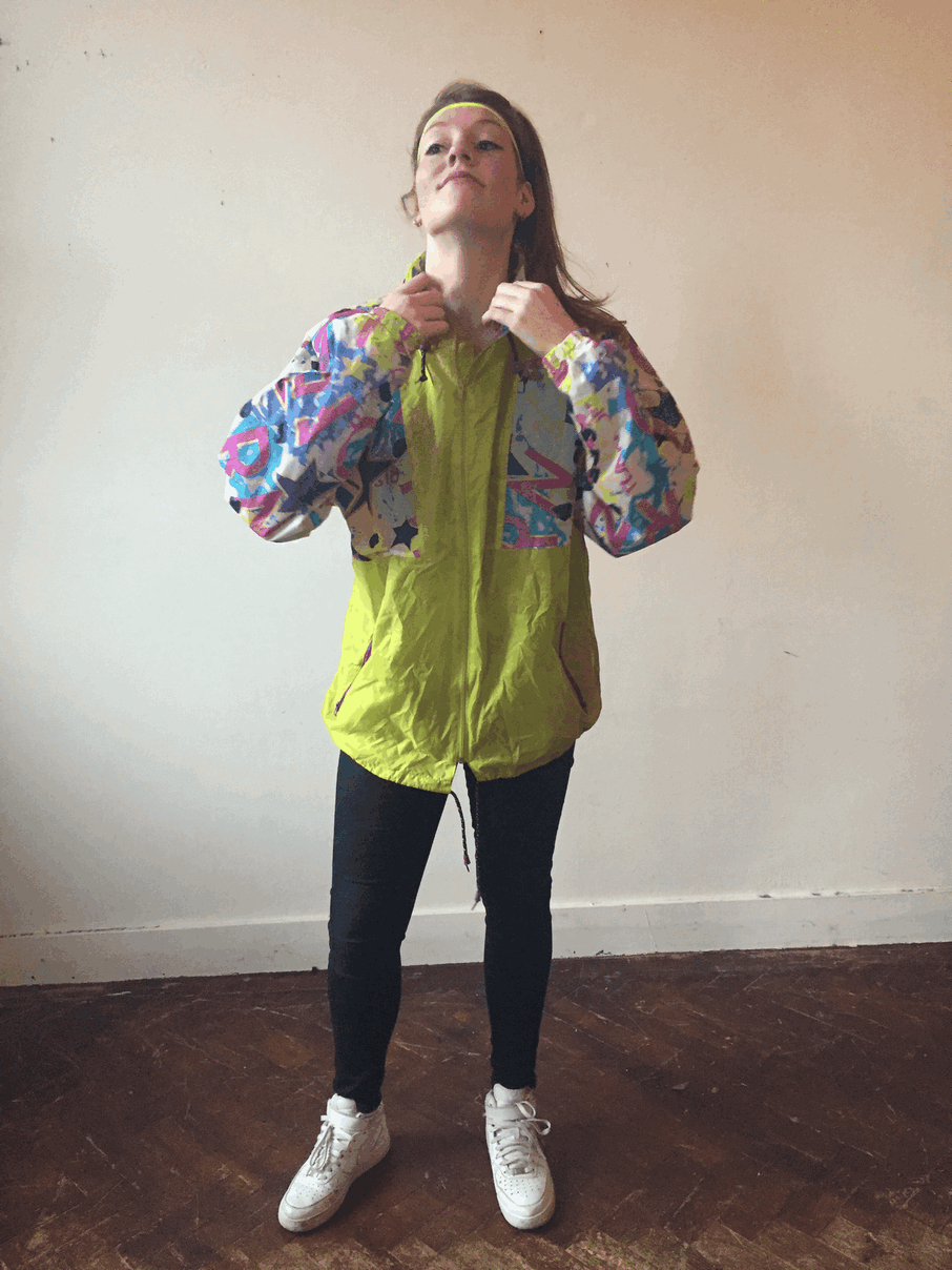 8021 Vintage 90's Festival jas - SOLD OUT