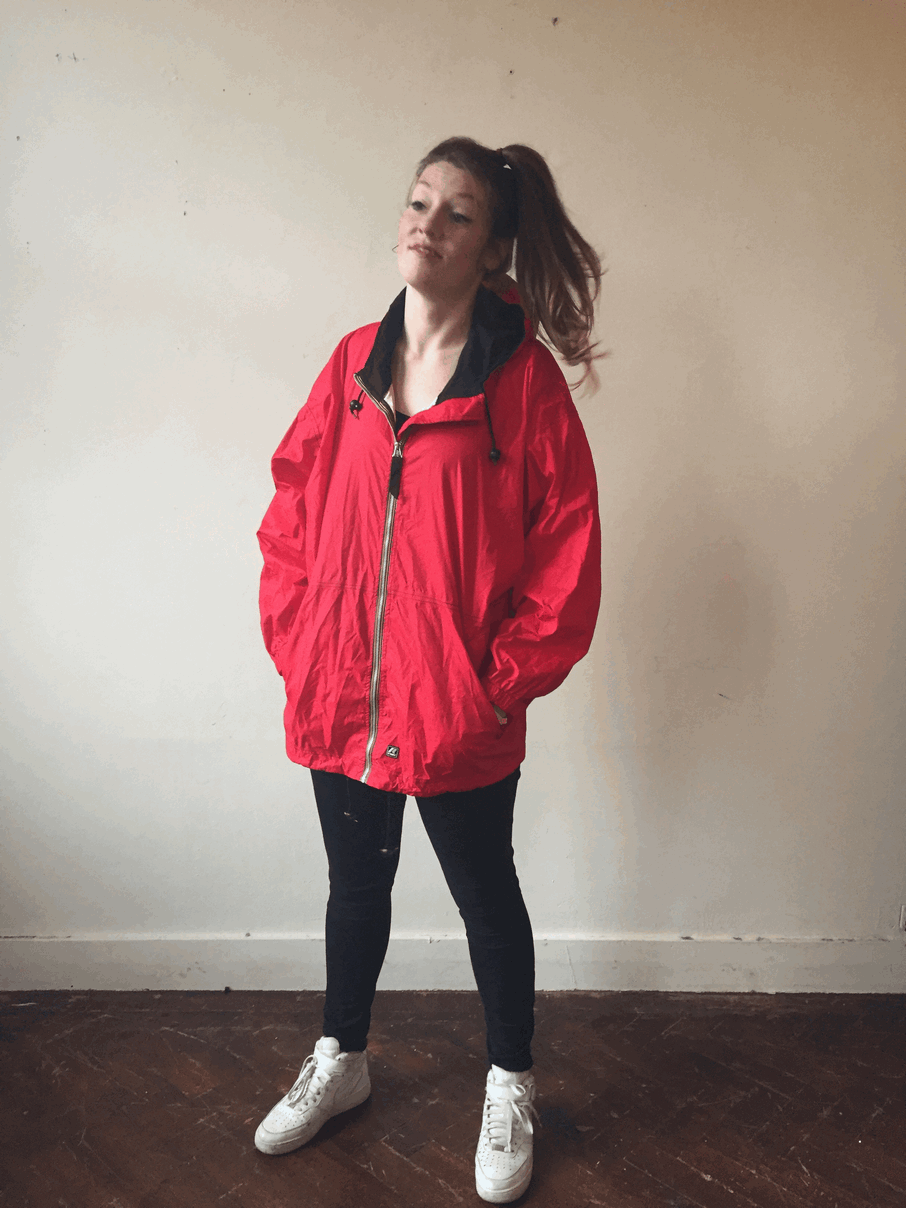 8017 Vintage Windjacket K-Way - L/XL