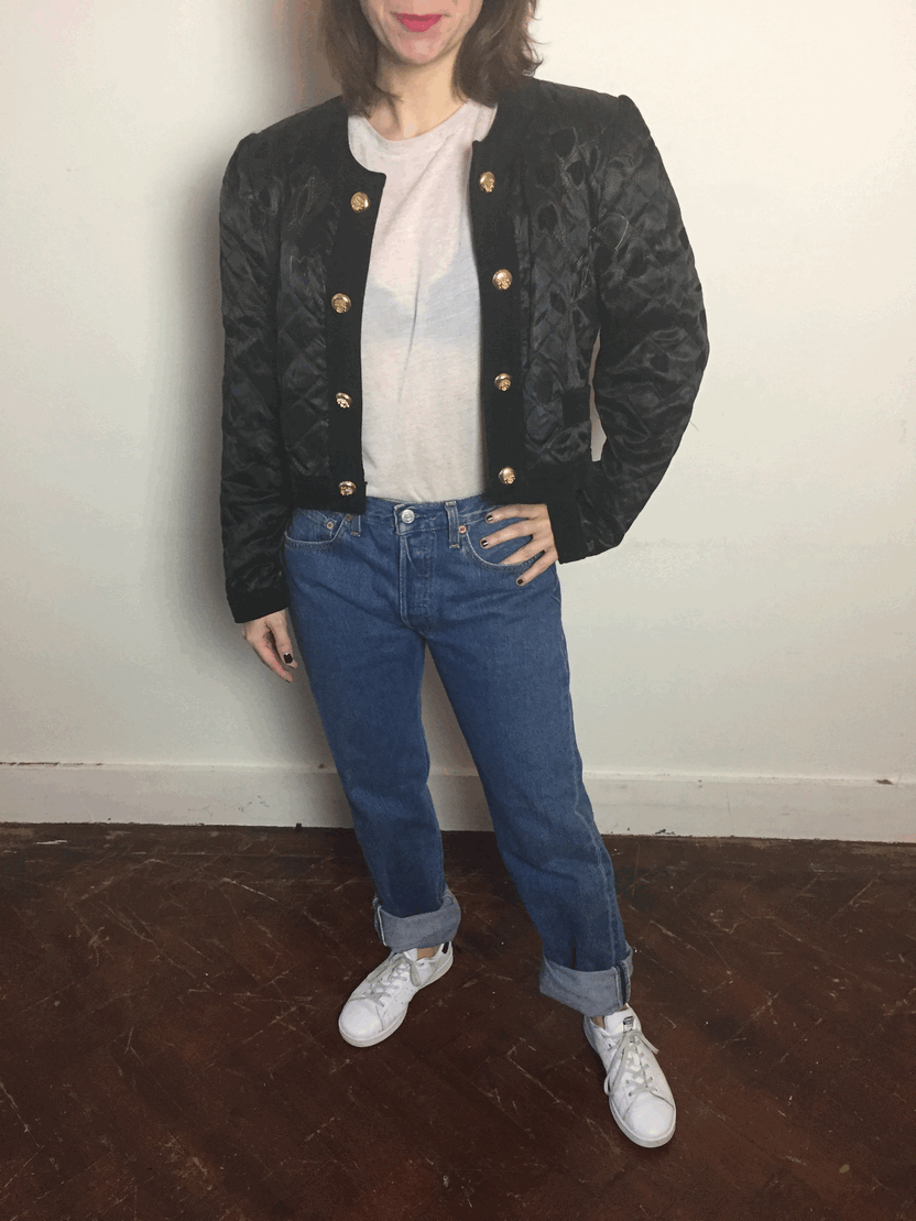 6017 Vintage 80's blazer - S