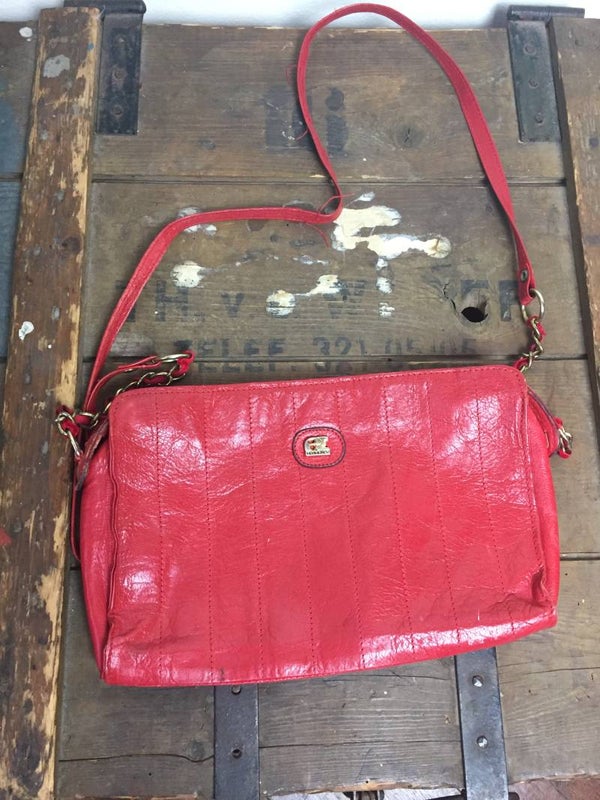 9019 Vintage  leather bag