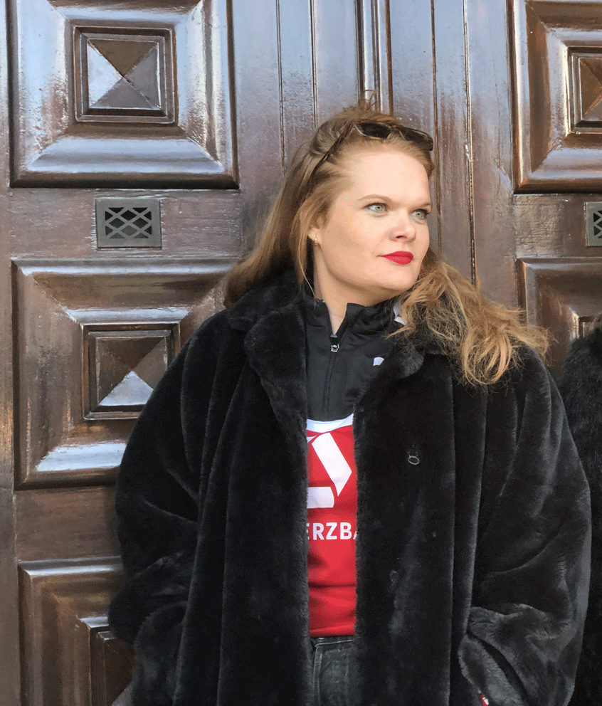 5014 Bontjas (fake) - XXL