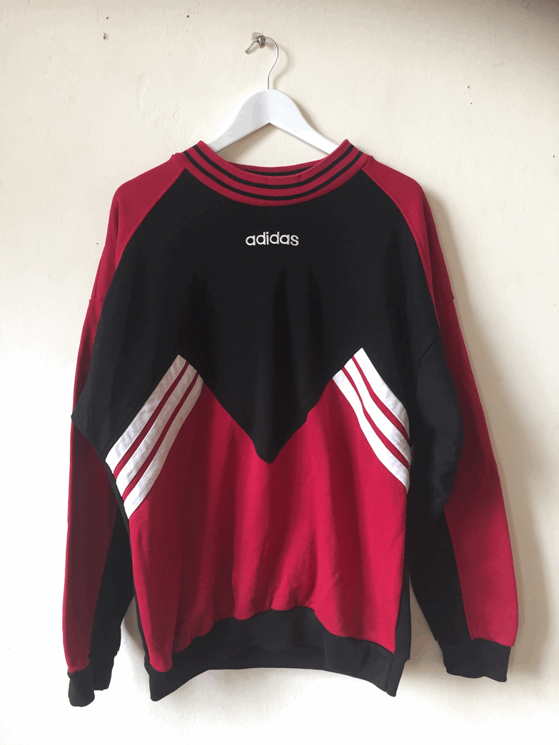 Vintage adidas sweatshirt/footbal shirt - L/XL