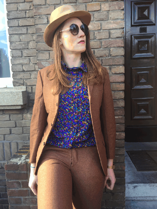 Vintage orgineel deadstock 70's pak - 38/40