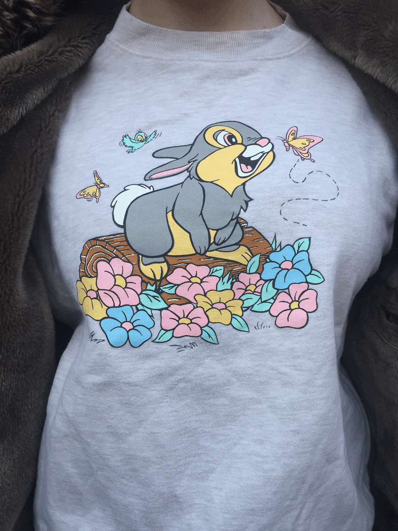 Unique vintage trumper sweater - L