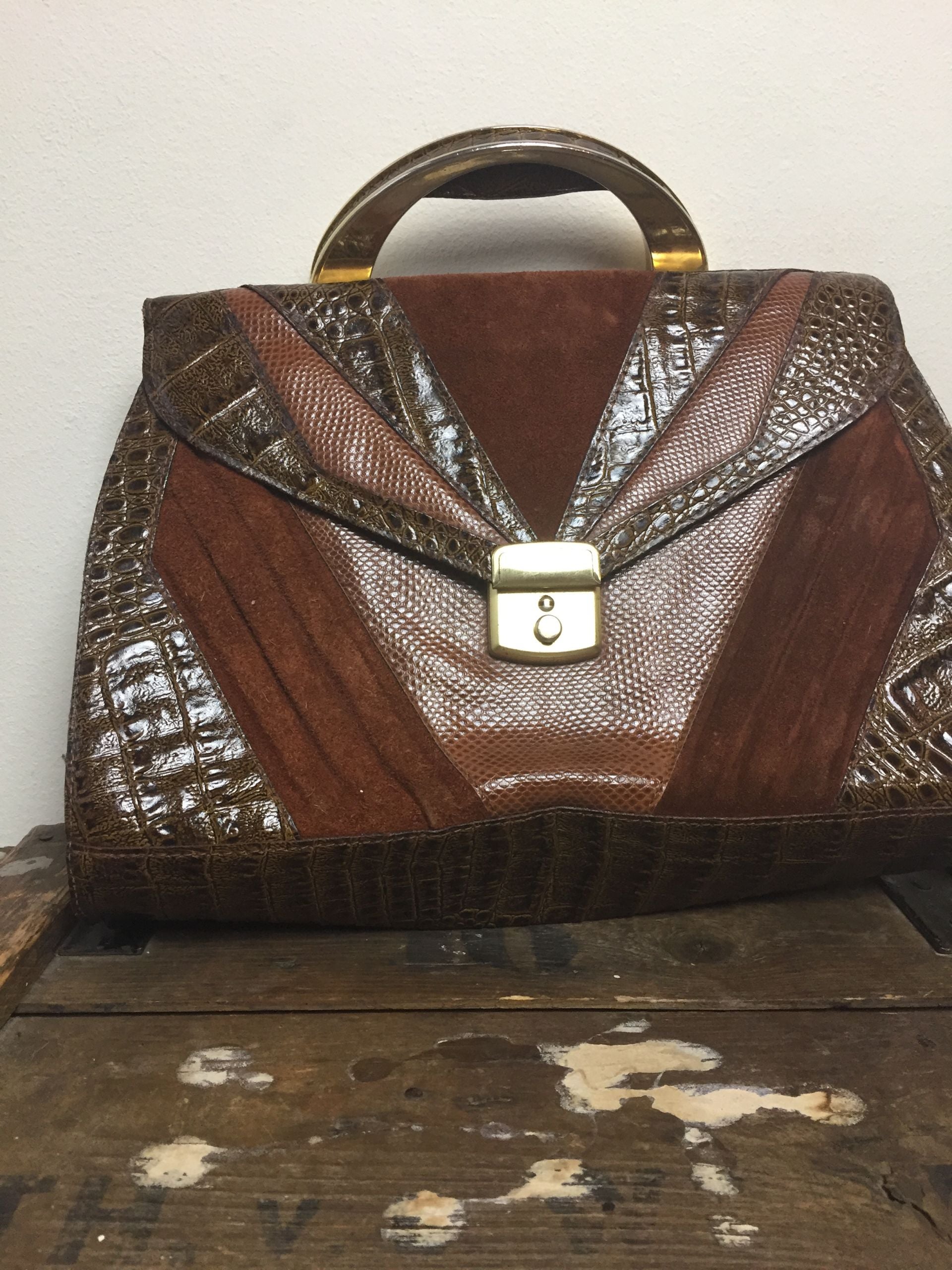 9004 Vintage 70's handtas