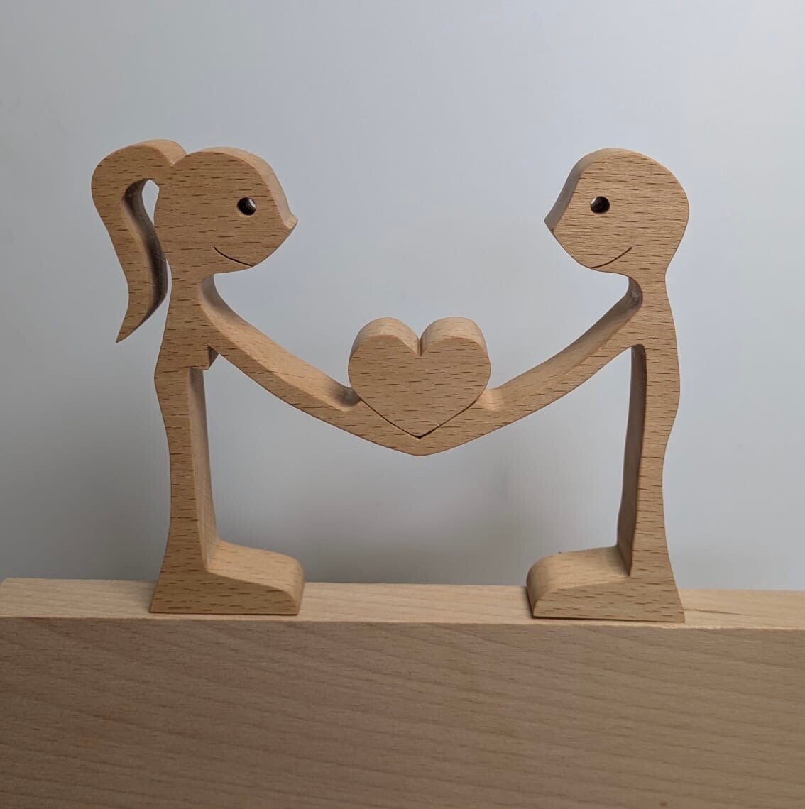 I give you my heart (meisje met paardenstaart)