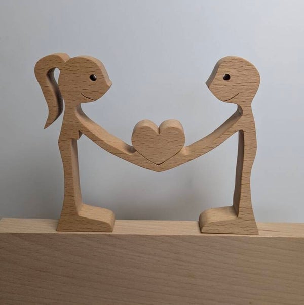 I give you my heart (meisje met paardenstaart)
