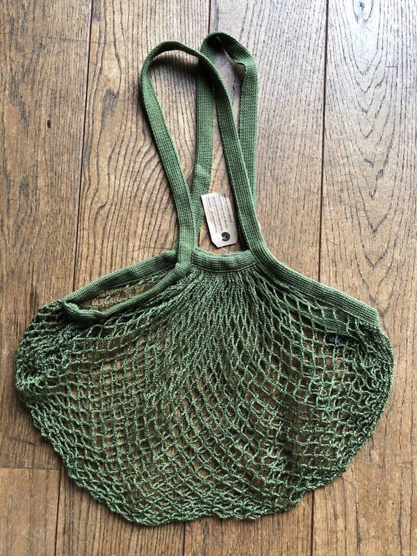 Stoffen nettasje groen