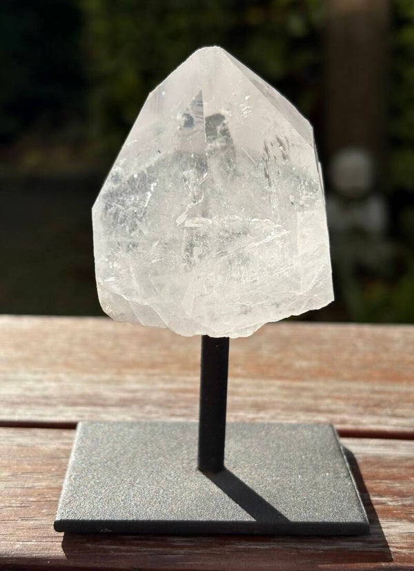 Bergkristal punt op standaard nr.1