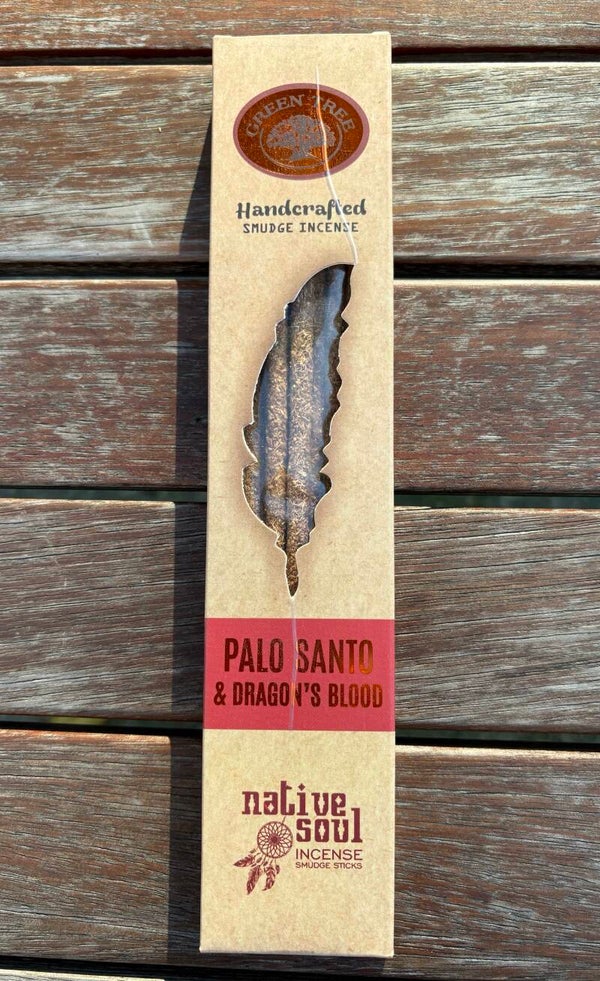 Native soul palo santo met dragon’s blood smudge wierook