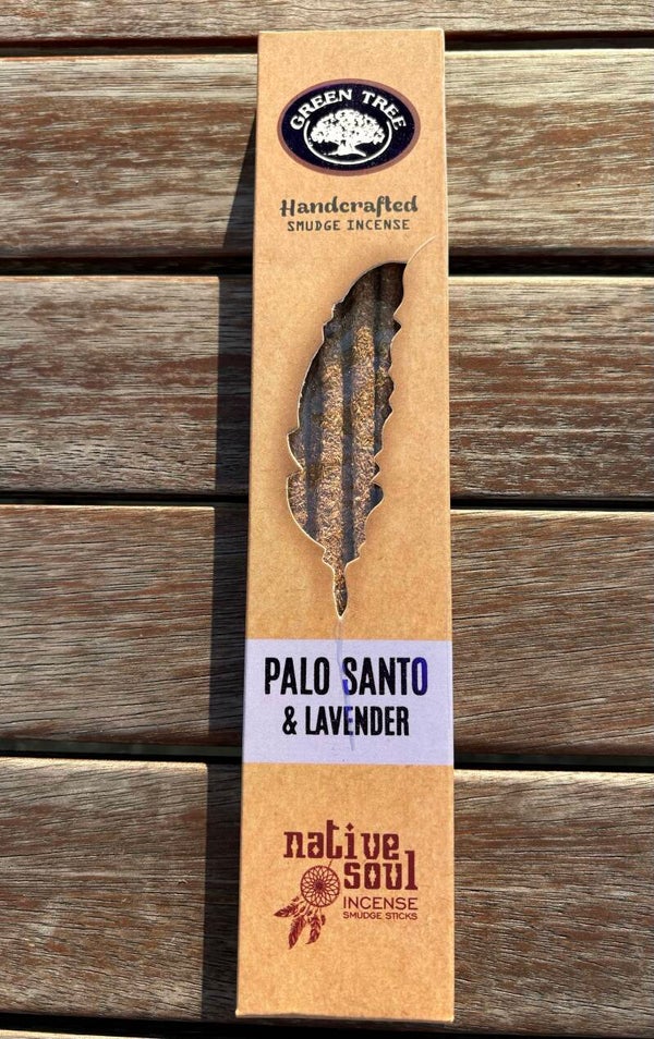 Native soul palo santo met lavendel smudge wierook