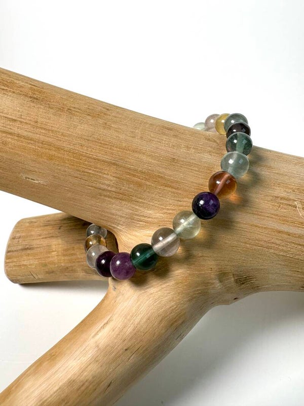 Fluoriet armband 8 mm