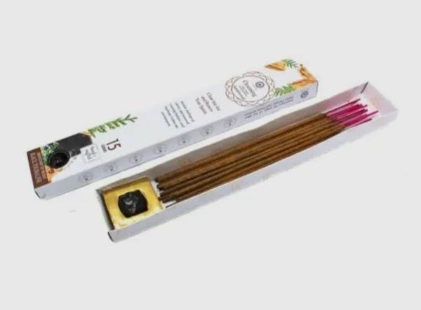 Edelsteen wierook Zwarte Toermalijn