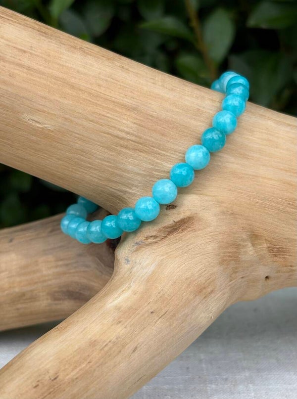 Amazoniet armband 6 mm